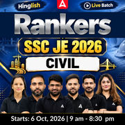 Rankers : SSC JE Civil Engineering 2026 | Live Batch + Test Series + eBooks | Hinglish Online Live Classes By Adda247