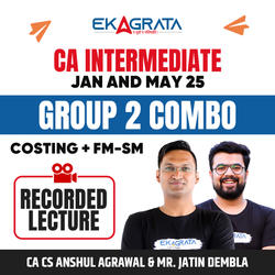 CA INTER GROUP 2 COSTING & FM-SM COMBO CA CS Anshul Agrawal and Jatin Dembla | Recorded Video Course by Adda 247 |