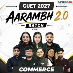 Aarambh 2.0 CUET Commerce 2027 Batch (Live Classes)