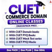 CUET COMMERCE 2027 Online Classes - Mock Test, Ebooks and Printed Books (Mahapack Pro)