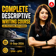COMPLETE DESCRIPTIVE WRITING COURSE (AI FEATURE INCLUDED) | Online Live Classes by Adda 247
