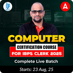 Certificate Course | Working knowledge For Computer for IBPS Clerk | Online Live Classes by Adda 247
