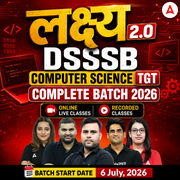 लक्ष्य 2.0 | DSSSB Computer Science TGT Complete Batch 2026 | Online Live by Adda247
