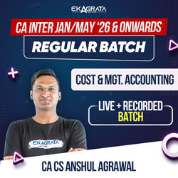 CA Intermediate Regular Course for Costing Jan’26, May’26 & Onwards | Online Live Classes by Adda 247