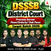 DSSSB District Court - Process Server (PS), Peon/Orderly/Dak Peon 2026 Target Batch | Online Live Classes by Adda 247