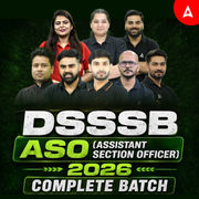 DSSSB  Assistant Section Officer (ASO) 2026 Complete Batch | Hinglish | Online Live + Recorded Classes by Adda 247