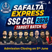SSC CGL - Safalta Express Target Batch 2026 with Computer Classes, Test Series and Ebook | Hinglish | Online Live Classes By Adda247