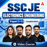 SSC JE Electronics Engineering | Paper 1 + 2 | Complete Video Course by Adaa 247