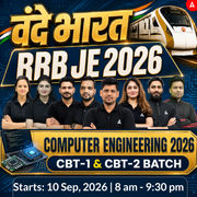 वंदे भारत : RRB JE Computer Science Engineering 2026 | CBT-1 CBT-2 Batch Live + eBooks + Test Series | Hinglish Online Live Classes By Adda247