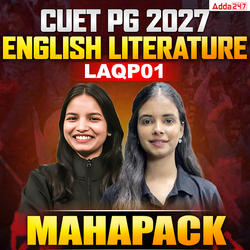 CUET PG 2027 ENGLISH LITERATURE MahaPack | (LAQP01) | Live + Recorded Classes | Online Coaching by Careers Adda