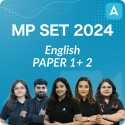 MP SET 2024 English, PAPER 1+ 2, Video Course by Adda247