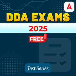 DDA Exams Free Mock Test
