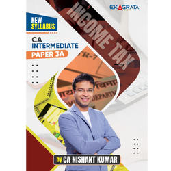 CA Intermediate Direct Tax Book for May & Sep 25 By CA Nishant Kumar