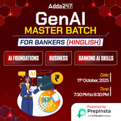 GenAI Master Batch for Bankers (Hinglish) – AI Foundations, Business Skills & Banking AI Skills (Powered by PrepInsta)