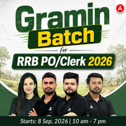 Gramin Batch for RRB PO/Clerk 2026 | Online Live Classes by Adda 247