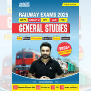 Railway Exams  General Studies | 3000+ Questions (English Printed Edition) By Adda247