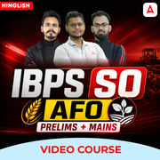 IBPS SO AFO | Prelims + Mains | Hinglish | Video Course by Adda 247