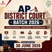 AP District Court Batch 2026 Online Live Classes By Adda247