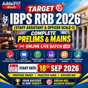 Target IBPS RRB 2026 | PO & CLERK Complete Prelims & Mains Online Live Batch by Adda247