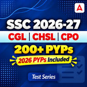 SSC Previous Year Paper's for CGL, CHSL, CPO Exams (Includes 2026 PYP's)