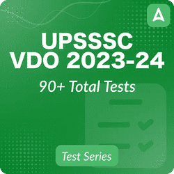 UPSSSC Gram Panchayat Adhikari (VDO) Mock Test 2025