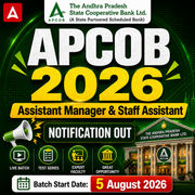 AP Co-Operative Bank Batch 2026 | for Assistant Manager & Staff Assistant Online Live Classes By Adda247