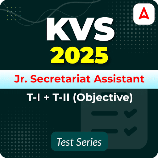 KVS Junior Secretariat Assistant 2025 Mock Test