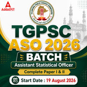 TGPSC ASO Paper I & II Complete Batch 2026 | Online Live Classes by Adda247