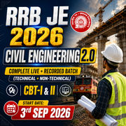 RRB JE Civil Engineering 2.0 | Technical & Non Technical | Complete Online Live + Recorded Batch 2026 by Adda247