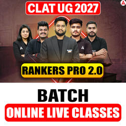 CLAT UG 2027 – RANKERS PRO 2.0 BATCH (WITH PRINTED BOOKS) | Online Live Classes by Adda 247