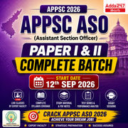 APPSC ASO Paper I & II Complete Batch 2026 | Online Live Classes by Adda247