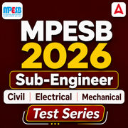 MPESB Sub Engineer 2026 Mock Test