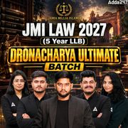 JMI LAW 2027 (5 Year LLB) | DRONACHARYA ULTIMATE BATCH | Online Coaching By Adda247