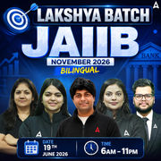 Lakshya Batch | JAIIB November 2026 (Bilingual) | Online Live Classes by Adda 247