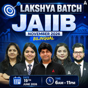 Lakshya Batch | JAIIB November 2026 (Bilingual) | Online Live Classes by Adda 247