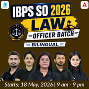 IBPS SO 2026 | LAW Officer Batch | Online Live Classes by Adda 247