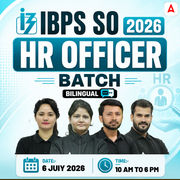 IBPS SO 2026 | HR Officer Batch | Online Live Classes by Adda 247