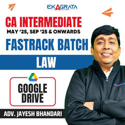 CA Inter Corporate & Other Laws Fastrack Video Course for May’25 & Sep’25 | 1.5 Views & 6 Month Validity | Google Drive by Adv. Jayesh Bhandari