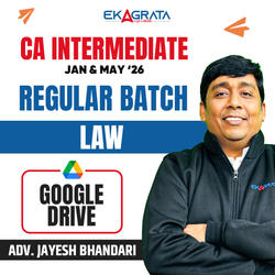 CA Inter Corporate & Other Laws Regular Recorded Batch for Jan/May ’26 | 1.5 Views & 9 Month Validity | Google Drive by Adv. Jayesh Bhandari