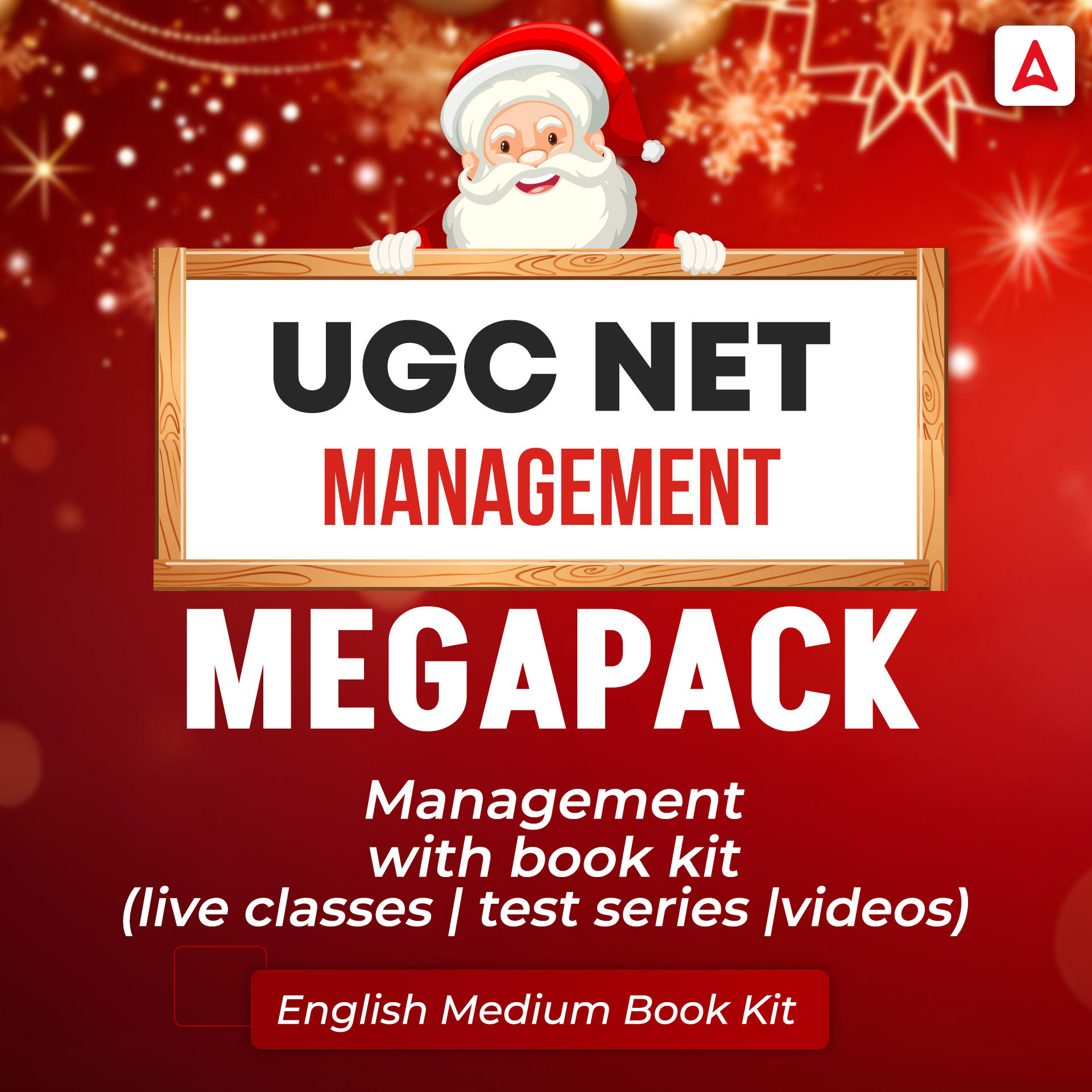 UGC NET MANAGEMENT MEGA PACK WITH BOOK KIT (LIVE CLASSES | TEST SERIES | VIDEOS)