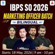 IBPS SO 2026 | MARKETING Officer Batch | Online Live Classes by Adda 247