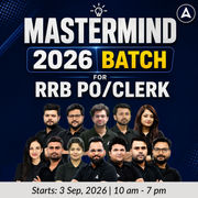Mastermind 2026 Batch for RRB PO/Clerk | Online Live Classes by Adda 247