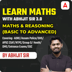 Learn Maths with Abhijit Sir 3.0 | Maths + Reasoning Special Batch | Online Live Batch by Adda247