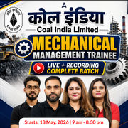 कोल इंडिया  : Coal India Limited | Mechanical Engineering 2026 | Complete Live + Recorded Batch By Adda 247