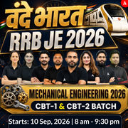 वंदे भारत : RRB JE Mechanical Engineering 2026 | CBT-1 CBT-2 Batch Live + eBooks + Test Series | Hinglish Online Live Classes By Adda247