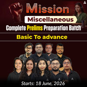 Mission Miscellaneous | Complete Prelims Preparation Batch | Online Live Classes by Adda 247