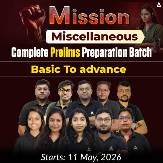 Mission Miscellaneous | Complete Prelims Preparation Batch | Online Live Classes by Adda 247