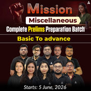 Mission Miscellaneous | Complete Prelims Preparation Batch | Online Live Classes by Adda 247