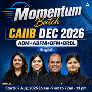 Momentum Batch l CAIIB DEC 2026 l ABM+ABFM+BFM+BRBL l English | Online Live Classes by Adda 247