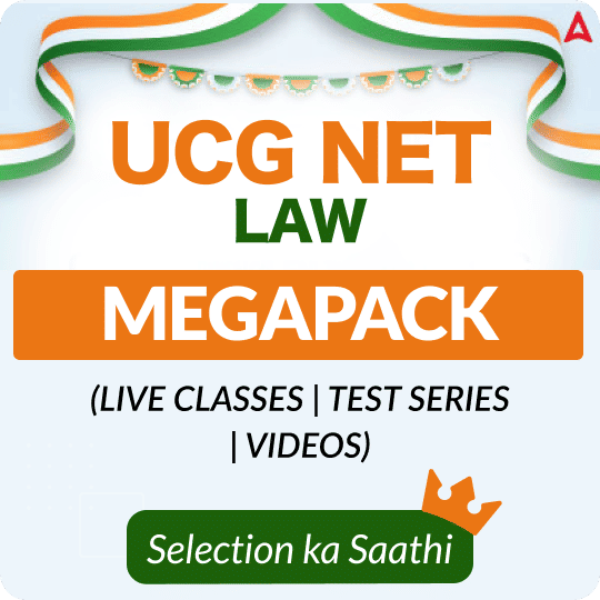 UGC NET LAW MEGA PACK (LIVE CLASS | TEST SERIES | VIDEOS)